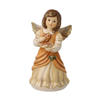 Goebel - Weihnachten jetzt Figur | Deko süßer / Engel Statue Leckerbissen 15cm | - Keramik, JobaStores - Shop