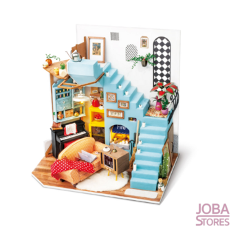 Miniatur-Selbstbauhaus Rolife Joy&#039;s Halbinsel-Wohnzimmer