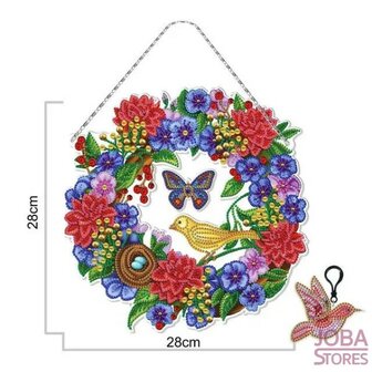 Diamond Painting H&auml;ngendes Ornament 02 (28cm)