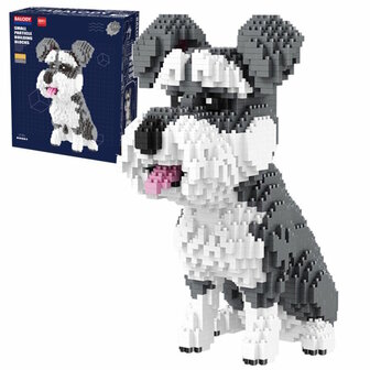 Nanoblocks Bausatz Balody Schnauzer