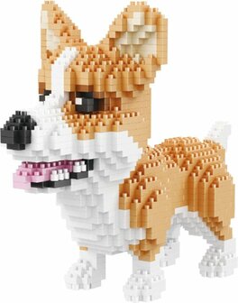 Nanoblocks Bausatz Balody Corgi