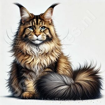 Diamond Painting Maine Coon