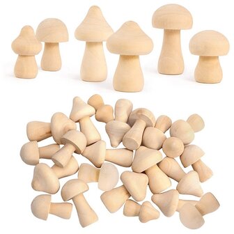 Peg Dolls Pilze 30 St&uuml;ck