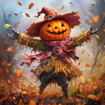 Diamond Painting Halloween Vogelscheuche 01