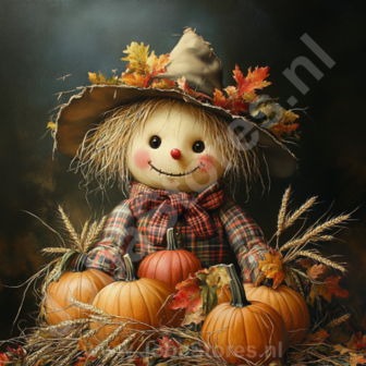 Diamond Painting Halloween Vogelscheuche 02