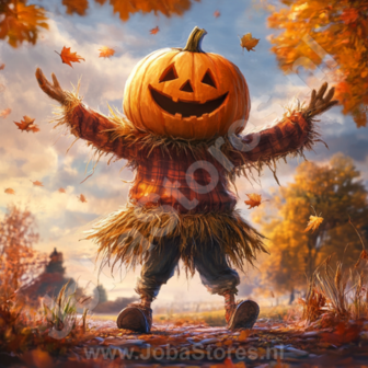 Diamond Painting Halloween Vogelscheuche 04