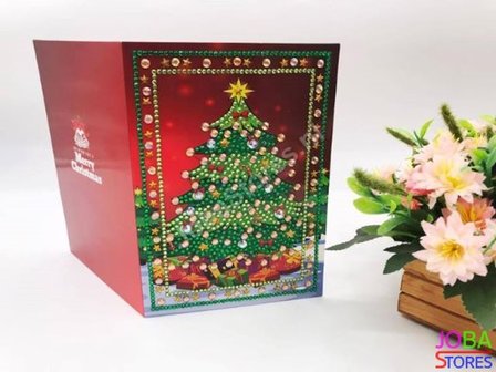 Diamond Painting *Special* Kerstkaarten set (4 stuks)