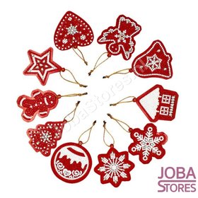 Diamond Painting Hängendes Ornament Santa - Shop jetzt - JobaStores
